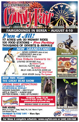 2008 Cuyahoga County Fair Poster