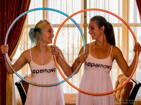 learn to hula hoop