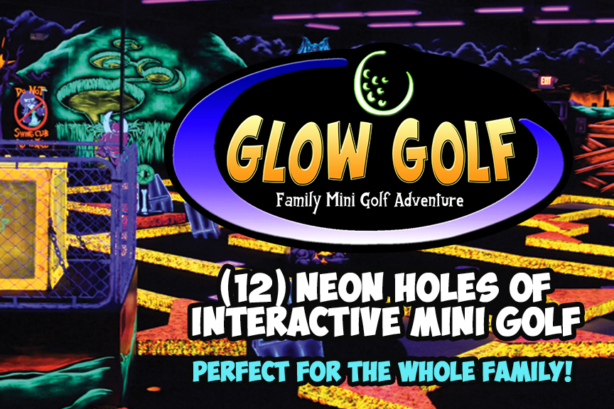 Glow Golf - Glow in the Dark Mini Golf