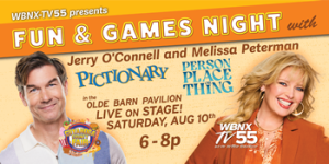 Play Pictionary at the Fair with Jerry O'Connell